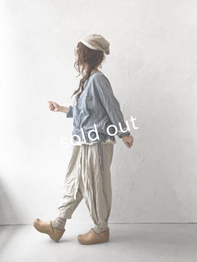 画像10: MARCHE' DE SOEUR／タブリエパンツ・生成り