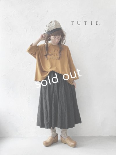 画像1: TUTIE./ワイドプルオーバー・マスタード