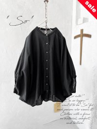 【30%OFF SALE】SO／バルーンドルマンブラウス・ブラック