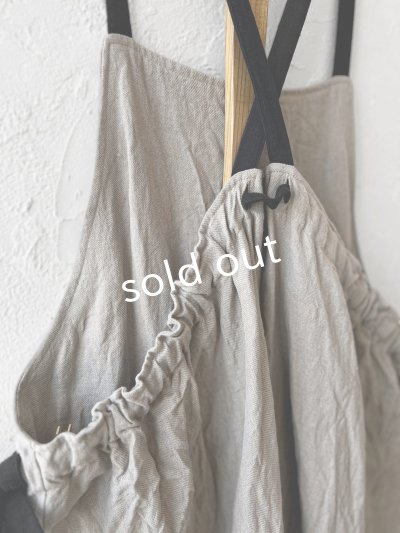 画像8: MARCHE' DE SOEUR／種蒔のエプロン・アッシュグレー