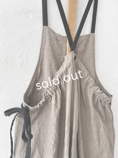 画像7: MARCHE' DE SOEUR／種蒔のエプロン・セピア