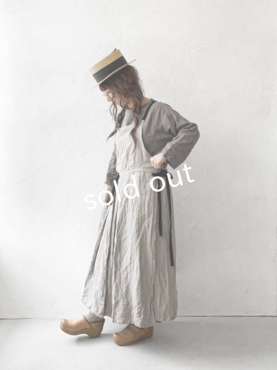 画像11: MARCHE' DE SOEUR／種蒔のエプロン・アッシュグレー
