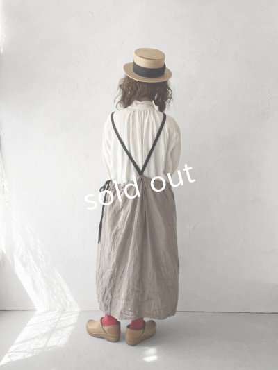 画像12: MARCHE' DE SOEUR／種蒔のエプロン・セピア