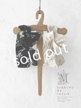 MARCHE' DE SOEUR／刺繍のワイヤーターバン