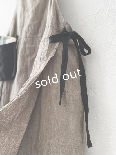 画像3: MARCHE' DE SOEUR／種蒔のエプロン・セピア
