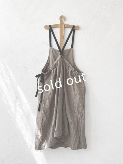 画像6: MARCHE' DE SOEUR／種蒔のエプロン・セピア