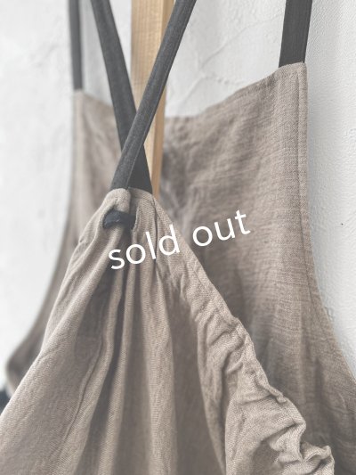 画像8: MARCHE' DE SOEUR／種蒔のエプロン・セピア