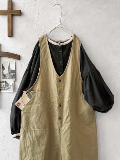 画像2: seasew.／111 オーバーオール・ベージュ