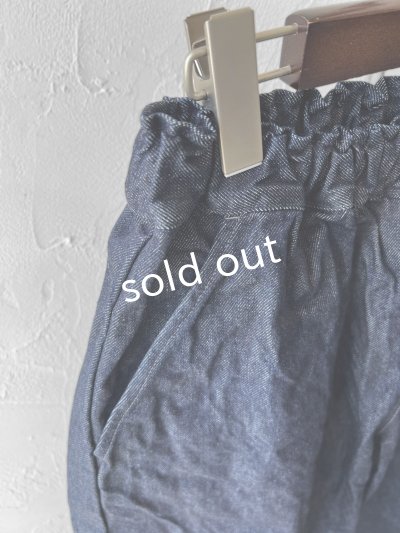 画像5: seasew./507 デニムコクーンパンツ・インディゴ