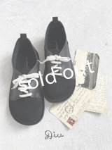 Diu／本革フレジアシューズ・ブラック