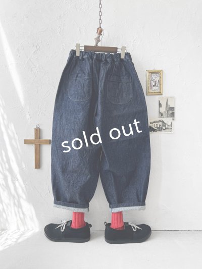 画像6: seasew./507 デニムコクーンパンツ・インディゴ