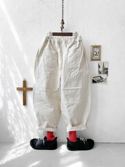 画像6: seasew.／505 ハンドワッシャーコクーンパンツ・キナリ