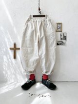 seasew.／505 ハンドワッシャーコクーンパンツ・キナリ