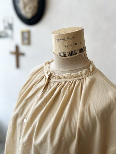 画像3: SO／フリル襟ブラウス・アプリコットベージュ