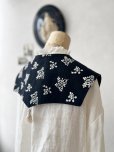 画像5: MARCHE' DE SOEUR／タッセルティペット・黒刺繍