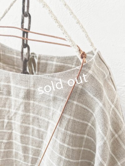 画像5: MARCHE' DE SOEUR／ギャザーワンピース・赤耳ウィンドウペン