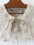 画像7: MARCHE' DE SOEUR／タッセルティペット・生成り刺繍