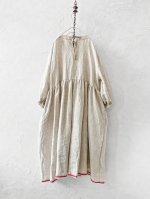 画像9: MARCHE' DE SOEUR／ギャザーワンピース・赤耳ミリチェック (9)