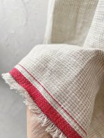 画像4: MARCHE' DE SOEUR／ギャザーワンピース・赤耳ミリチェック (4)