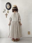 画像13: MARCHE' DE SOEUR／ギャザーワンピース・赤耳ギンガムチェック (13)