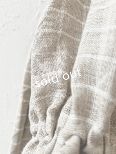 画像7: MARCHE' DE SOEUR／ギャザーワンピース・赤耳ウィンドウペン