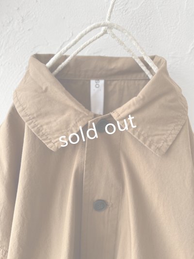 画像2: 【SALE】SO／マチポケットショートジャケット・キャメルベージュ