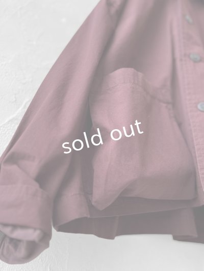 画像6: 【SALE】SO／マチポケットショートジャケット・チョコブラウン