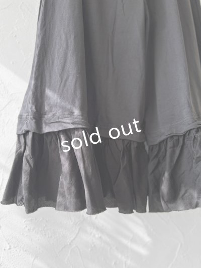 画像4: SO/裁ち切りフリルイージーパンツ・スミクロ