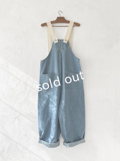 画像7: SO/デニムサロペット ・ブルー