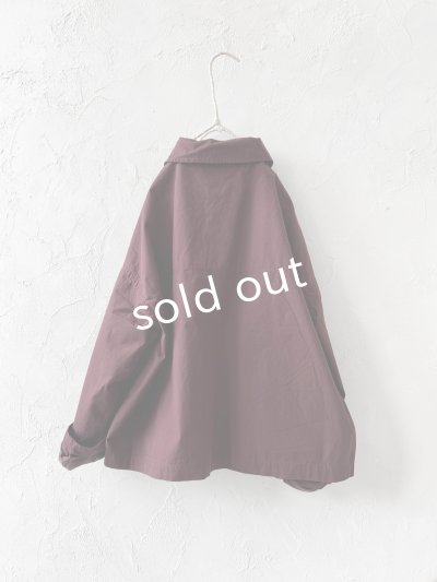 画像7: 【SALE】SO／マチポケットショートジャケット・チョコブラウン