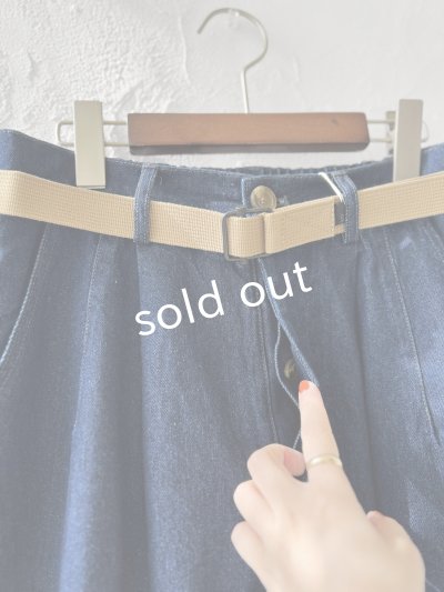 画像4: SO／デニムテーパードパンツ  ・インディゴ