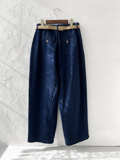 画像8: SO/デニムテーパードパンツ  ・インディゴ