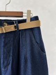 画像3: SO／デニムテーパードパンツ  ・インディゴ