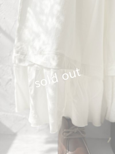 画像2: SO／裁ち切りフリルイージーパンツ・オフ