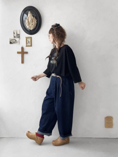 画像10: SO/デニムテーパードパンツ  ・インディゴ