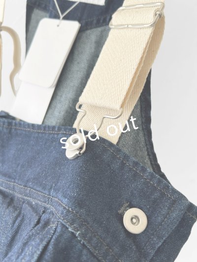 画像6: SO／デニムサロペット ・インディゴ