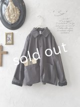 SO／マチポケットショートジャケット・スミクロ