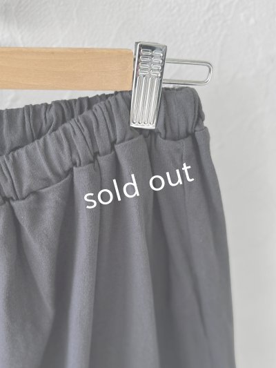 画像3: SO/裁ち切りフリルイージーパンツ・スミクロ