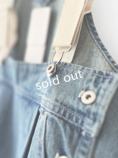 画像4: SO/デニムサロペット ・ブルー