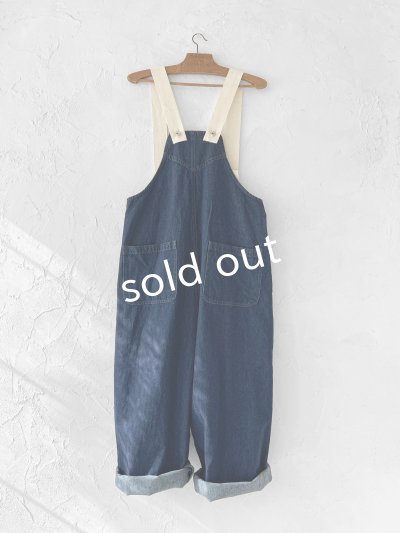 画像7: SO／デニムサロペット ・インディゴ