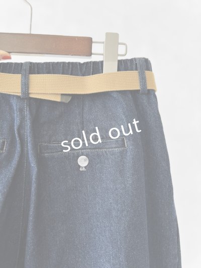 画像8: SO／デニムテーパードパンツ  ・インディゴ