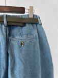 画像6: SO／デニムテーパードパンツ  ・ブルー