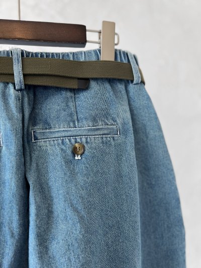 画像6: SO/デニムテーパードパンツ  ・ブルー