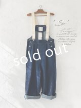 SO／デニムサロペット ・インディゴ