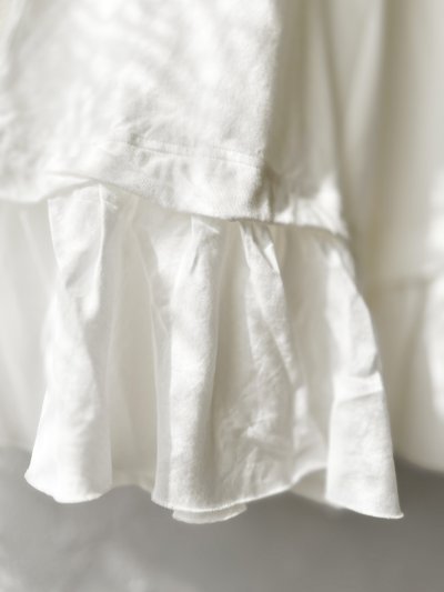 画像4: SO／裁ち切りフリルイージーパンツ・オフ