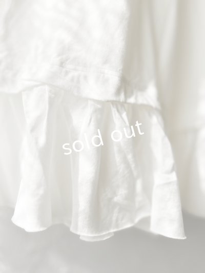 画像4: SO／裁ち切りフリルイージーパンツ・オフ