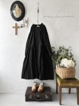 画像1: je suis comme je suis/「dahila」カシュクールドレス・ブラック (1)