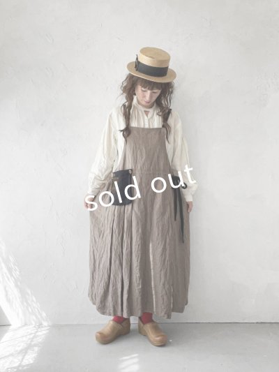 画像10: MARCHE' DE SOEUR／種蒔のエプロン・セピア