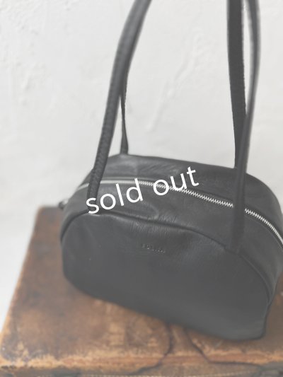 画像2: FOLNARD/ソフトレザー ボストンバッグ