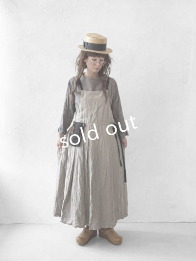 画像10: MARCHE' DE SOEUR／種蒔のエプロン・アッシュグレー